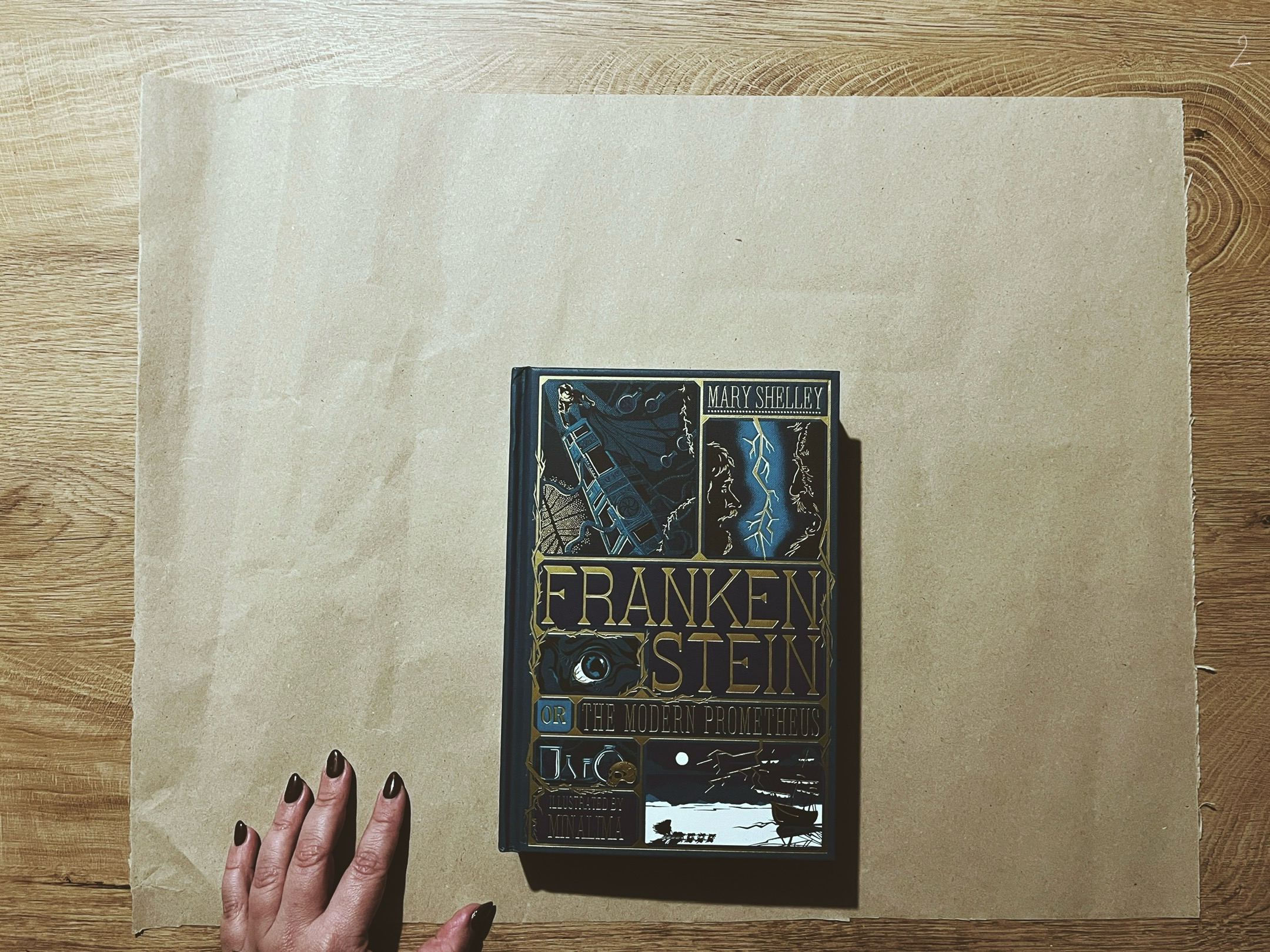 Balení knihy – krok 2